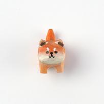 Mini Wooden Animal Figurine Hand Carving Wood Cat Dog Statues Painting Art Figurine Home Desktop Decoration Ornaments Gifts