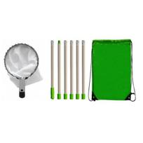 Fruit Picker with Segmented Pole Basket Adjustable Length Stainless Steel Pole Fruit XL