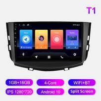 Android Car Radio For Lifan X60 2012-2016 Multimedia Player Head Unit Stereo GPS Navigation BT WIFI 1+16GB 1+16GB gray