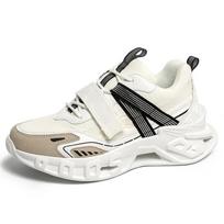 Men's Sports Shoes Outdoor Thick Sole Bulky Casual Shoes Soft Sole Non-slip Lightweight Running Comfortable Men Tennis Shoes 39 white