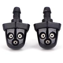 2X automobilio priekinio stiklo valytuvo vandens srovės antgalis, skirtas Suzuki Swift Alto Sx4 Liana black