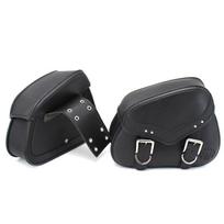 Harley Kronprincas Benda Retro Modifikuotas Balnas Krepšys+Motociklo Elektrinio Automobilio Aksesuarai Šoninis Krepšys Šoninė Dėžė Apsaugotas nuo Lietaus 32.5cmx10cmx25cm juoda