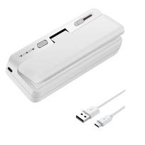 Plastic Bag Sealer Mini Sealing Machine Portable Plastic Bag Sealants Food Handheld Thermal Sealing Machine Plastics Bag Heater white