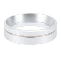 Moka Pot Dosing Funnel Aluminum Alloy Magnetic Even Distribution Prevents Splashing Moka Coffee Dist 51MM