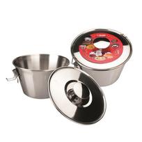 Ibili 651618 Moule à Pudding avec Couvercle, 18 cm