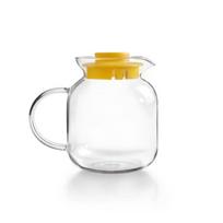 Pichet en Borosilicate - Ibili - 1,2 L - Résistant à la chaleur - Compatible micro-ondes - Jaune