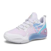 Blitz 9TD Mortirabbit low-top breathable actual combat basketball shoes men's shock-absorbing wear-resistant springback sneakers 38