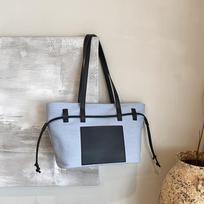 Autumn Winter Women's Big Tote Bag Korean Versatile Canvas Shoulder Bag Casual Commuting Contrasting Color Handbags gray