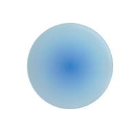 Color Gradient Acrylic Round Coasters Thickened Heat Resistant Translucent Cup Mats Aesthetic Girls Coffee Table Decoration 9.5cm mėlyna