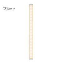 Belaidis LED spintos apšvietimas, minkštas šviečiantis mirgėjimas be plataus jutimo kampo įkraunamas judesio jutiklio šviesos lovos lempa 50cm Warm light