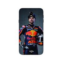 Case for Samsung Galaxy j7 2018 MIGUEL OLIVEIRA MOTO GP KTM TROPHY juoda