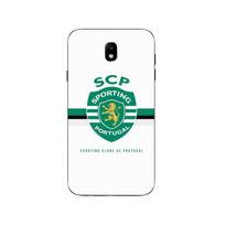 Case for Samsung Galaxy j7 2018 SCP SPORTING PORTUGAL WHITE BACKGROUND juoda