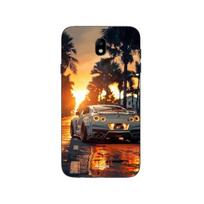 Coque Samsung Galaxy j7 2018 GTR R35 couché de soleil Maniacase juoda