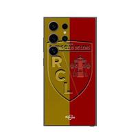Coque Samsung Galaxy S24 ULTRA RCL LENS Logo fond jaune et rouge Maniacase juoda