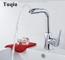 New Arrival Water Tap Gold/Rose Gold/Chrome Brass Bathroom Basin Faucet Sink tap Swivel Spout Vanity Sink faucet Mixer gray