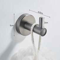Bathroom Accessories Gray Towel Rack,Bathroom Shelf,Paper Holder,Towel Holder,Toilet Brush Holder SUS 304  bathroom Hardware