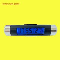 Car Air Vent Clock with Night Light and Temperature Display