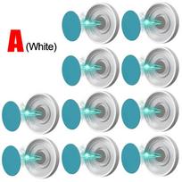Nauji stiprūs magnetiniai kabliukai Namų biuro sienoje montuojamas nuotolinio valdymo pulto magneto laikiklis raktai, apsaugantys nuo pakabos pakabos kablys. 2PCS(1pair)