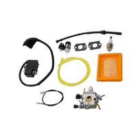 Karbiuratorius, uždegimo ritė, kuro žarna, oro filtras, tarpinių rinkinys FS120 FS200 FS250 FS300 FS350 krūmapjovės dalims CHINA
