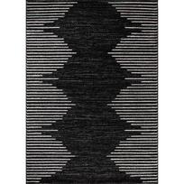 Bohemian Stripe Area Rug Non Slip Stain Resistant Carpet for Living Room Kitchen Doormat Bedroom Dining Home Office Runner Rug 40X60cm-16x24in