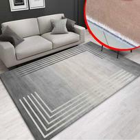 Šiuolaikiniai pūkuoti minkšti kilimai svetainei 200x300 Didelio ploto kilimai miegamojo dekoravimui Namų pliušinis grindų kilimėlis Neslystantis dugnas 80x120cm 31.5x47.2in white
