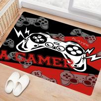 1pc Gaming Area Rug Game Controller Pattern Mat Washable Carpet for Living Room  Decor Laundry Room Large Area Rugs Entrance Mat 40 x60