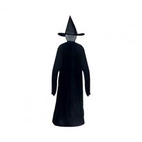 Creative Halloween LED Glow Wizard Shape Statue Decor Horror Fabric Statue Model Halloween Party Holiday DIY Decoration juoda