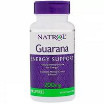 Natrol- Guarana, 200 mg, 90 kapsulių.
