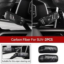 2vnt automobilio vairo priekinių žibintų jungiklio valdymo dangtelio valytuvo jungiklio apdailos priedai, skirti VW Polo Golf 7 Golf 8 Jetta Tiguan red