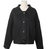 Spring and Autumn New Woolen Women's Coat Single-breasted Women's Coat S