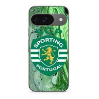 Case for Google Pixel 9 SCP SPORTING PORTUGAL GREEN BACKGROUND juoda