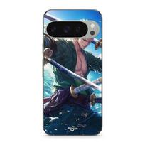 Case for Google Pixel 9 Pro One Piece Roronoa Zoro sword manga anime juoda