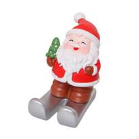 Kalėdinė mobiliojo telefono stovas Laikiklis Mobiliajam telefonui Scenos dekoracija Skulptūra Kalėdų Senelis Christmas tree