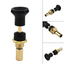 9,9 mm stūmoklio starterio mygtuko mazgas, karbiuratoriaus droselis, pilnas black