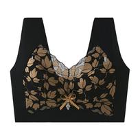 Plus Size Bras For Women Push Up Bralette Comfortable Wireless Bras With Support And Lift L juoda