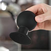 Espresso kavos puckų šalinimo įrankis Vakuuminis stiliaus kavos daužymo dėžutė Kavos šiukšlių surinkėjas Malimo šiukšliadėžės surinkėjas 58mm juoda