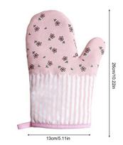 Microwave Oven Mitts Glove Fireproof And Non Slip Oven Glove Heat Insulation Baking Cooking Tool Kitchen Barbecue Grilling Glove