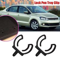 2X VW Vento Polo Passat Variant Golf MK4 MK5 MK6 Variant Multivan Jetta Caddy Tiguan Automobilio Užrakto Pieštukų Dėklo tvirtinimo spaustukai