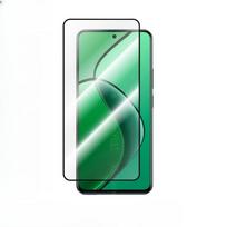 9D grūdintas stiklas Realme 12 4G juodu kraštu skaidrus ekrano apsauginis stiklas REALME Realme12 REALME12 9H apsauginė priekinė plėvelė Realme 12 4G gryna