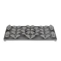 Pet Sniffing Mat Puzzle Dog Toy TPU Slow Food Bowl Cat Training Bite-Resistant Ball Pet Supplies 20*35.5*3.5cm gray