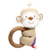 Hula Hoop  Monkey  Lion  Dog Toy  Wood Plastic Plush Canvas  Making Sounds To Relieve Boredom  Puppy Chewing 15*13*4cm