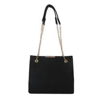 Casual Women Shoulder Bags Felt Clutch Handbags Portable Tote Bags juoda