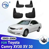 Priekinės Galinės Automobilio Purvasaugos Toyota Camry XV30 XV 30 2002-2006 Sparnų Purvo Atvartai Apsaugos Čaižymo Atvartas Purvasaugio Aksesuarai 2003 04 05 2002-2006 black