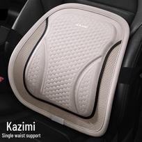 Vasarinė gelinė automobilio sėdynės pagalvėlė - kvėpuojanti silikoninė korėta, skirta sunkvežimiams ir biurui black