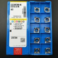 10Pcs CCGT09T308-AK H01 CCGT 32.52 CNC Inserts CCMT09T3 Lathe Blade for Aluminum