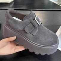 Platforma Moteriški Suede Mokasinai Laisvalaikio Aukštakulniai Sportbačiai Avalynė 2025 Mados Bėgimo Sportiniai Batai Žieminiai Nauji Kelioniniai Zapatos Mujer 40 kupranugaris