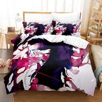 New Home Textiles Tokyo Ghoul Bedding Set Single Twin Full Queen King Size Bed Set Adult Kid Bedroom Duvet cover Sets Anime Bed EU Twin 135x200cm