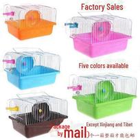 Portable Hamster Cages, Single-Story Villas, Golden Bear Cages, Small Garden Cages, and Hamster Supplies. Small Garden mėlyna