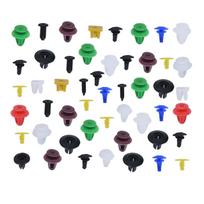 1000/500/300/200/100pcs Push Pins Universal Plastic Fastener for Car Fender Bumper Interior Panel Trim Rivet Color Size Random
