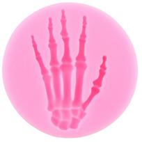 Skull Hand Spooky Halloween Silicone Mold Fondant Cake Biscuits Candy Creative Diy Mould Hallowmas Carnival Handmade Decor